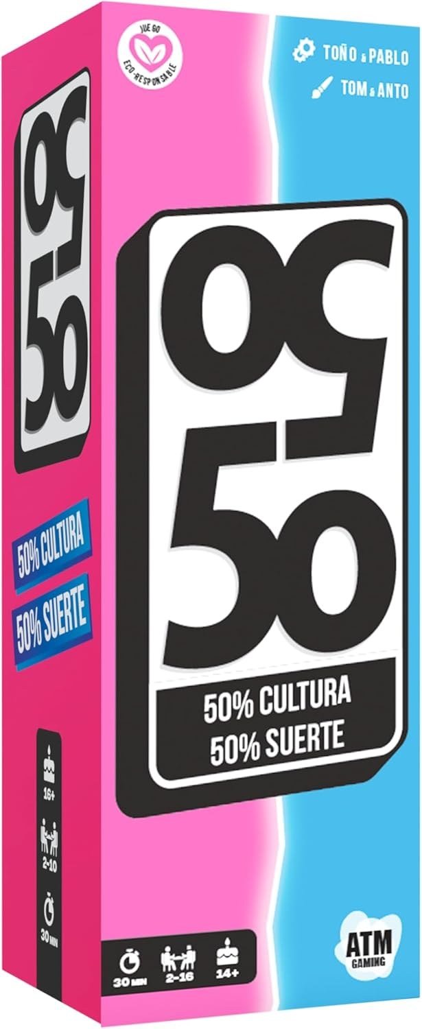 50/50: A o B, revelación simultánea y siete vidas que se pierden cada vez que te equivocas mientras los demás aciertan
