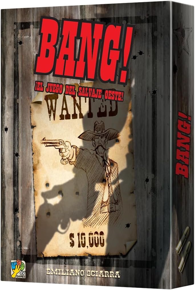 BANG!: el duelo de roles ocultos del salvaje oeste que lleva veinte años en las estanterías de las tiendas especializadas españolas