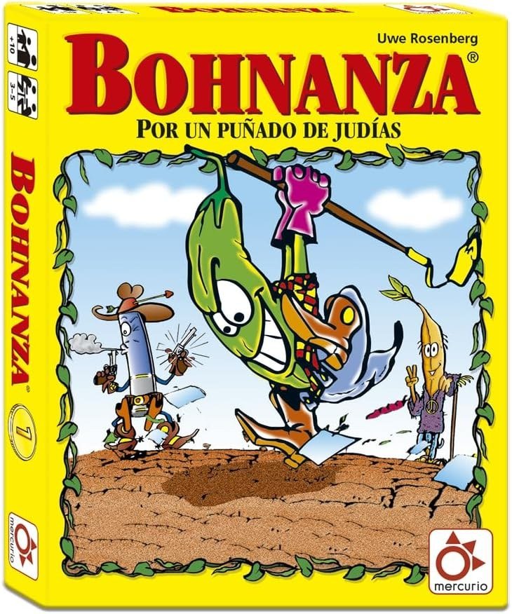 Bohnanza: el juego de alubias donde la regla más importante es que no puedes reordenar tu mano y eso lo cambia todo
