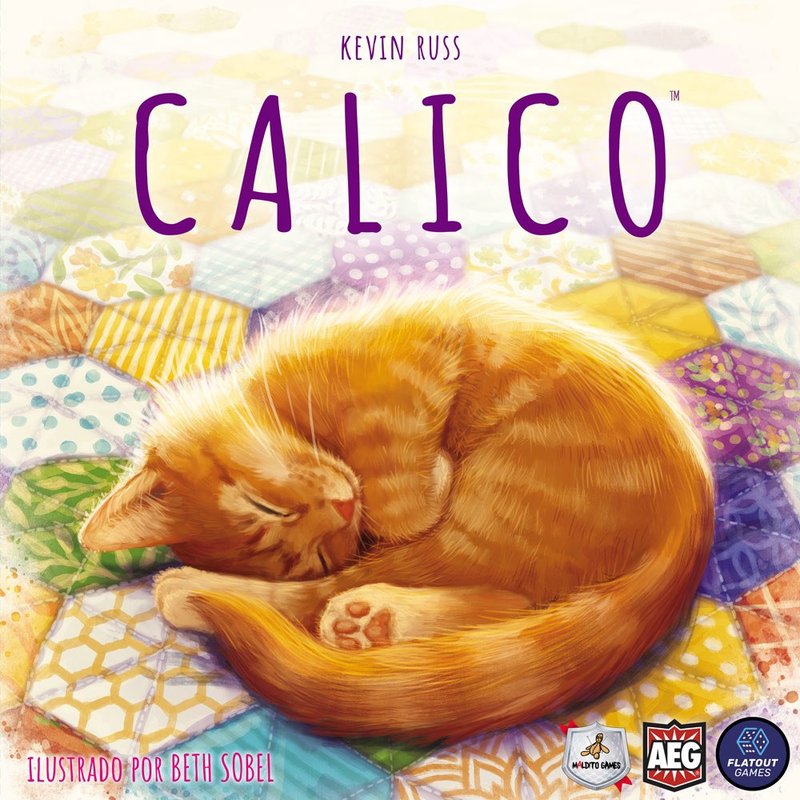 Calico: losetas de tela con colores y patrones, gatos que solo se sientan donde hay tres iguales y el puzzle de colocación donde satisfacer a los animales y completar botones son objetivos que se sabotean mutuamente