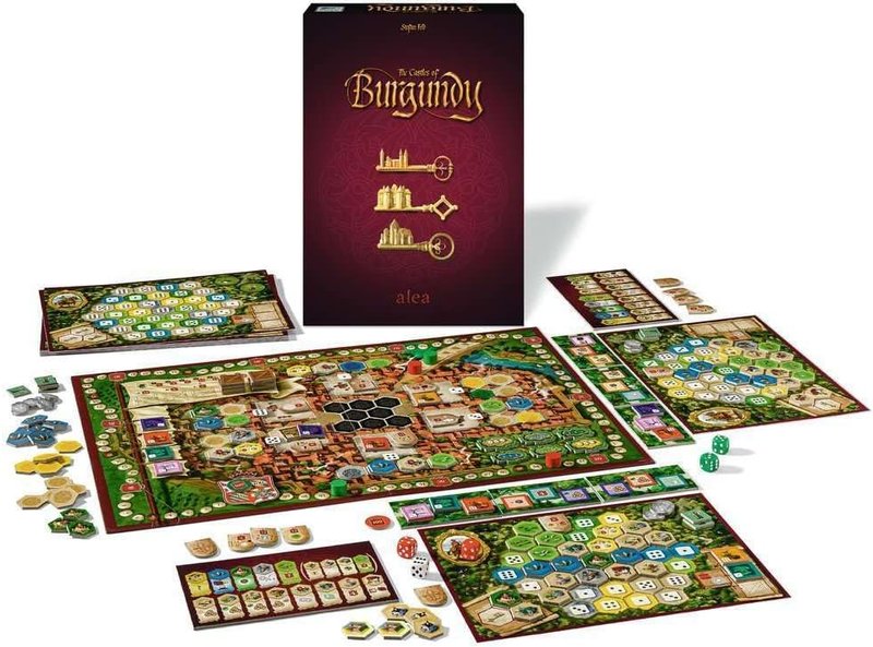 Castles of Burgundy: dados que no condicionan sino que ofrecen opciones