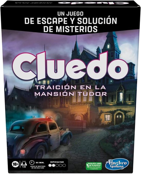 Cluedo: Traición en la Mansión Tudor — el clásico de deducción reimaginado como escape room de un solo uso