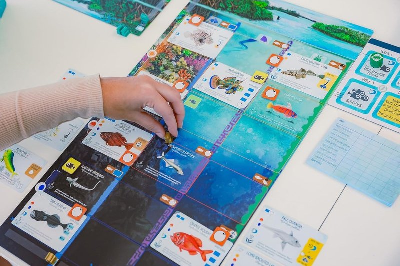 Finspan: motor de peces más accesible que Wingspan y diferente de lo que parece