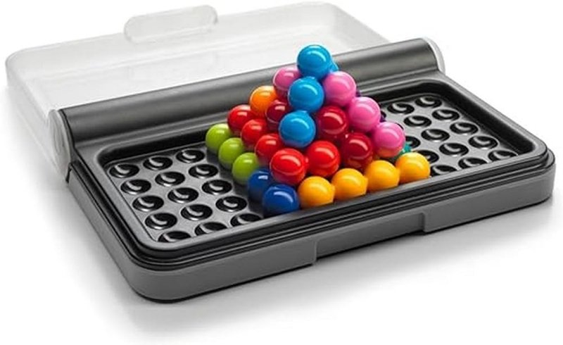 IQ Puzzler Pro: doce piezas, 120 retos y el puzzle de lógica espacial que funciona en 2D y en 3D con la misma caja