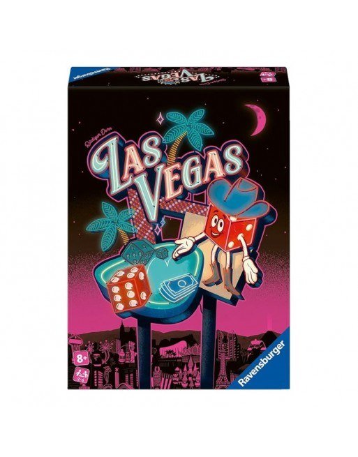 Las Vegas: Edición Refresh — menos rondas, dados más grandes y el clásico de Rüdiger Dorn renovado con un sexto jugador y la variante One-Armed Bandit