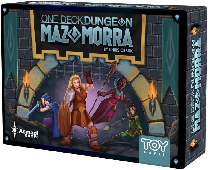 Mazomorra: One Deck Dungeon — un solo mazo de cartas, tres plantas de dificultad creciente y el roguelike de mesa más compacto del catálogo