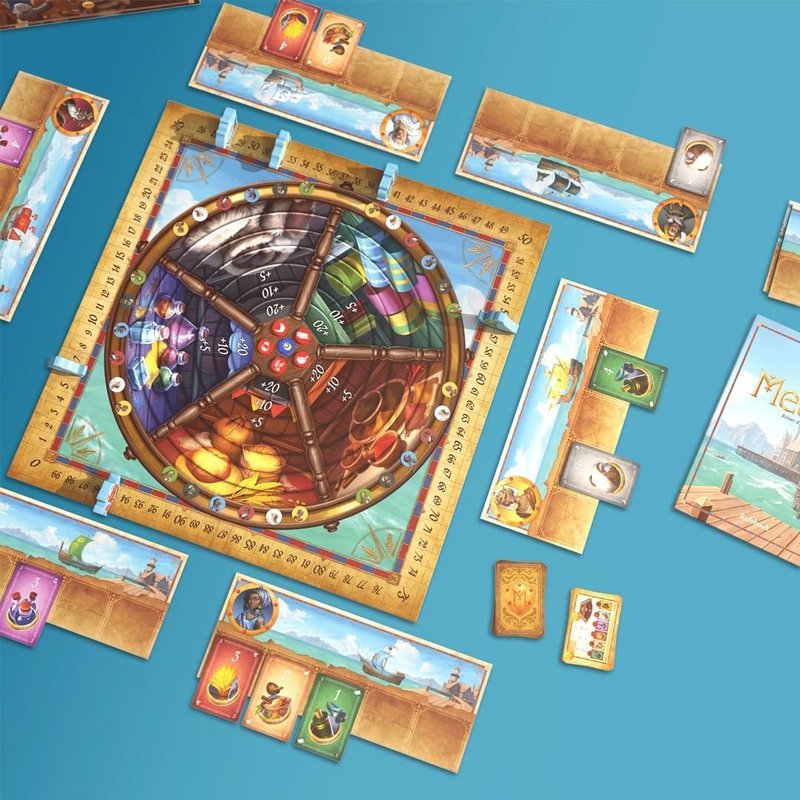 Medici: cinco rondas de subasta, tres mercancías por barco y el juego de pujas de Knizia donde licitar demasiado pronto o demasiado tarde separa a los ganadores del resto