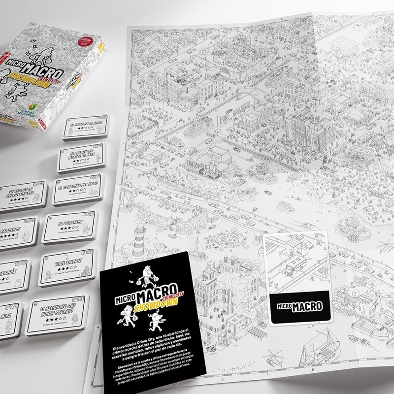 MicroMacro: Crime City — deducción visual sobre un mapa que no para de dar