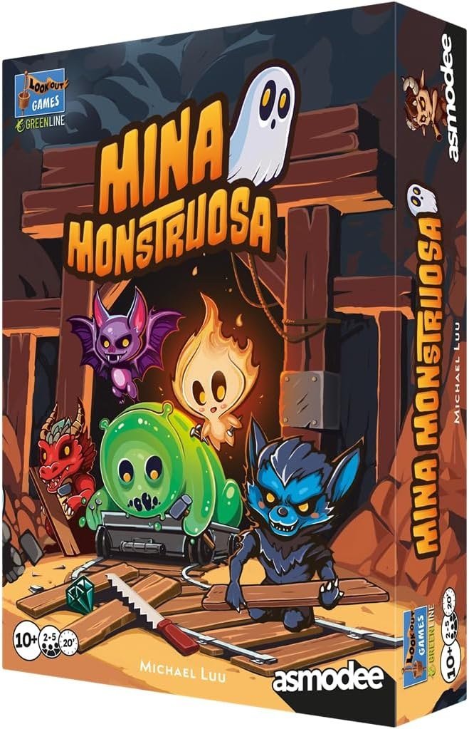 Mina Monstruosa: ocho rondas, una cuadrícula 3×3 y el tren fantasma donde quedarte con la loseta segura siempre cuesta algo