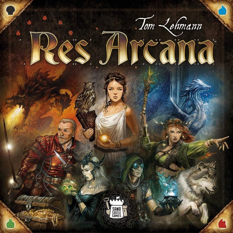 Res Arcana: nueve cartas, ocho esencias y la partida de engine building más rápida del catálogo