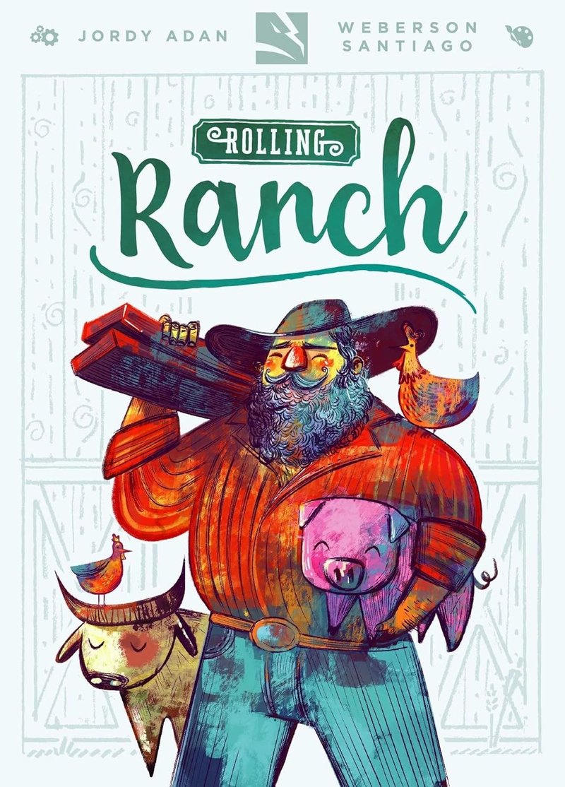 Rolling Ranch: dos dados, una granja arrasada y el roll & write que añade edificios con bonificación para que la decisión nunca sea trivial