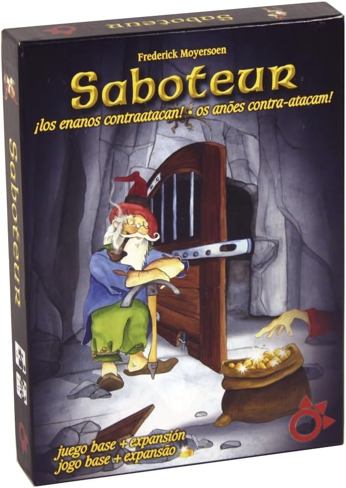 Saboteur: mineros que excavan hacia el oro, un topo que no puede revelar su identidad y el juego de roles ocultos donde destruir el túnel del rival es la acción más satisfactoria del catálogo