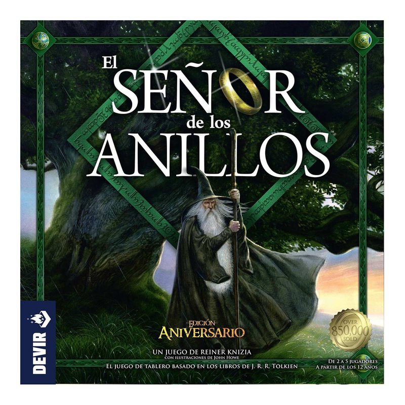 El Señor de los Anillos de Knizia: el cooperativo de 2000 que inventó el género con hobbits y un tablero de corrupción inevitable
