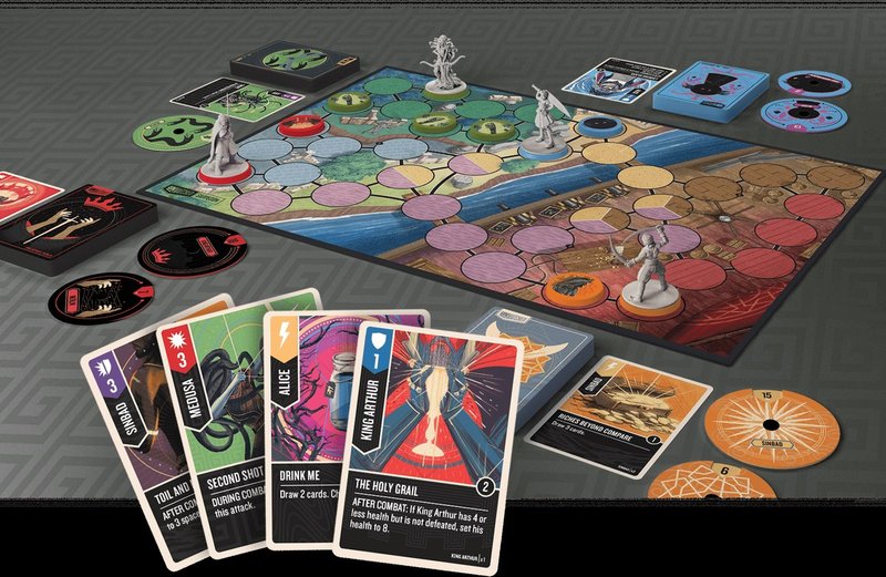 Unmatched: combate asimétrico donde cada personaje es un juego distinto y la única regla que importa es que no hay dados