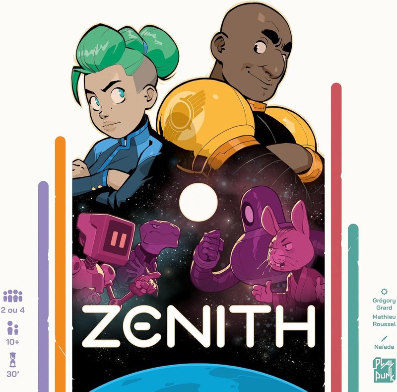 Zenith: tira y afloja espacial con tres vías de victoria y una tensión que se aprieta cada turno
