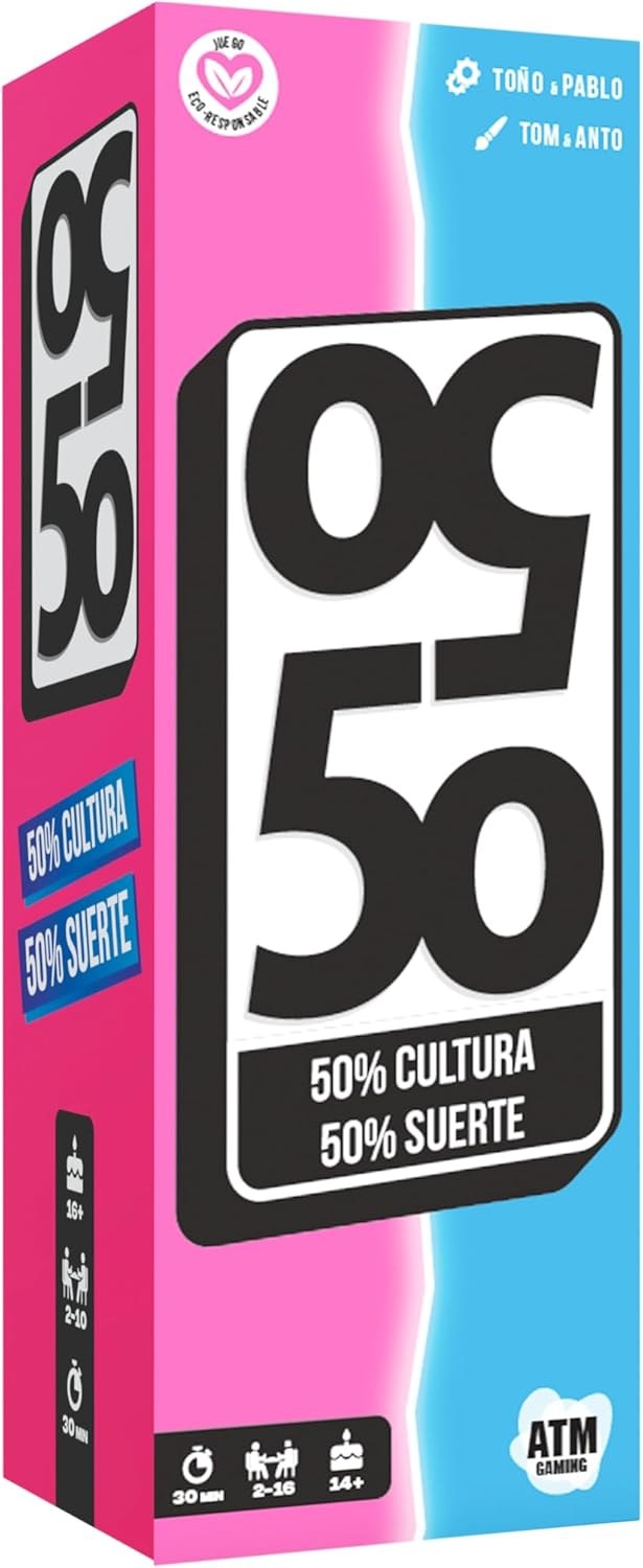 50/50: A o B, revelación simultánea y siete vidas que se pierden cada vez que te equivocas mientras los demás aciertan