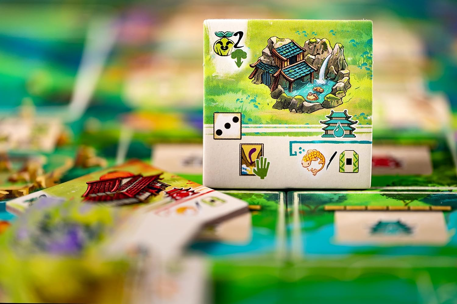 Bitoku: espíritus del bosque, gestión de mano y el eurogame japonés más bello del catálogo de Devir