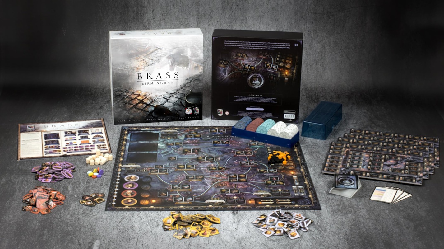 Brass: Birmingham — dos eras, una sola red y el mejor eurogame disponible