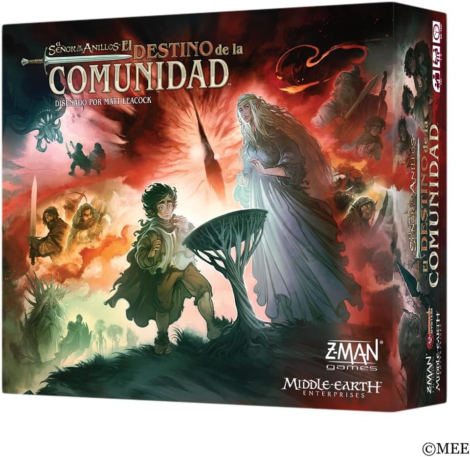 El Señor de los Anillos: El Destino de la Comunidad — el Sistema Pandémico más rico de Matt Leacock y el cooperativo de Tolkien más completo