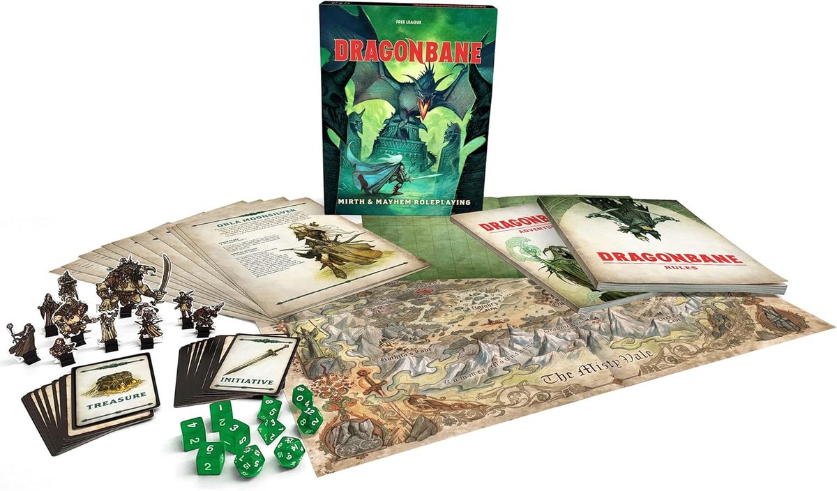 Dragonbane: el juego de rol donde puedes ser un pato aventurero y el combate puede matarte en un turno si no prestas atención