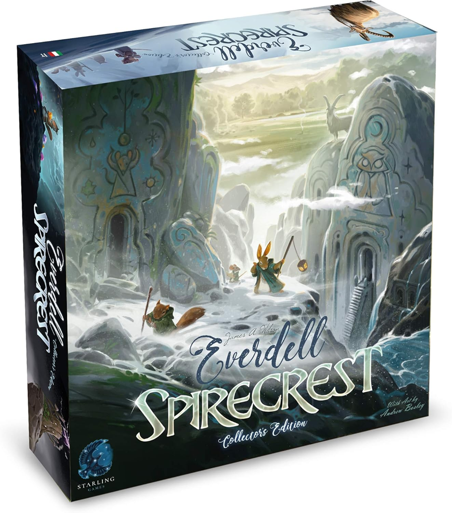 Everdell: Spirecrest — montañas, bestias y la expansión que añade lo que el base no podía