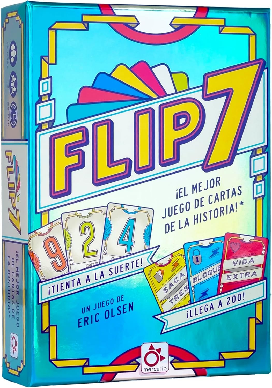 Flip 7: una carta de cada número, perderlo todo si repites y la mecánica de push your luck más honesta del catálogo de fillers