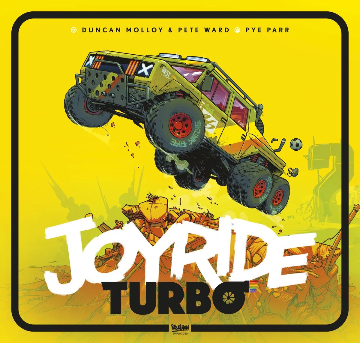 Joyride: Turbo — carreras con salpicadero de dados, coches asimétricos y puntos de control que se pueden cruzar en cualquier dirección