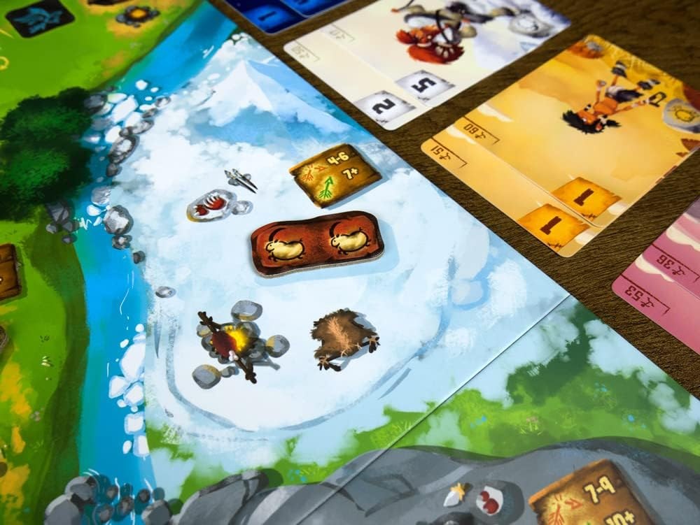 Prehistorias: subastas de cazadores, poliominós en la cueva y el primer jugador que satisfaga a los ancianos gana