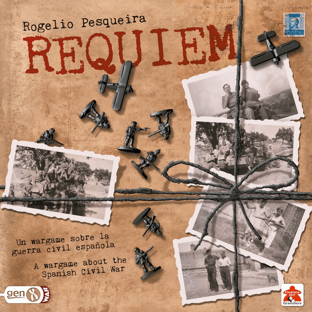 Réquiem: la Guerra Civil Española en dos horas con cartas de estrategia simultáneas y miniaturas en el mapa de España