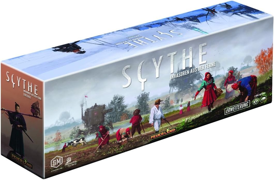 Scythe: Invasores desde Lejos — Albion coloca banderas y Togawa siembra trampas en la primera expansión de la trilogía