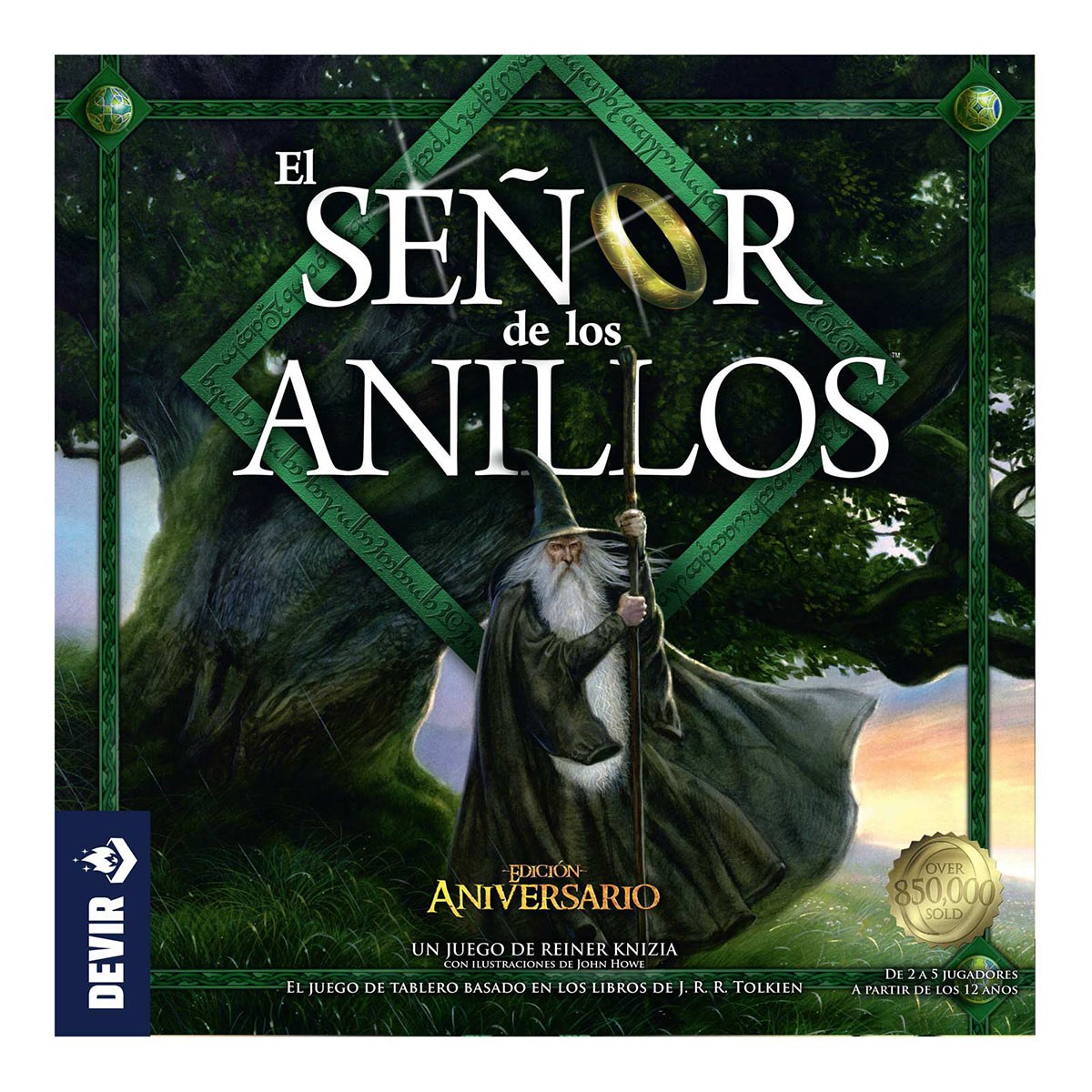 El Señor de los Anillos de Knizia: el cooperativo de 2000 que inventó el género con hobbits y un tablero de corrupción inevitable