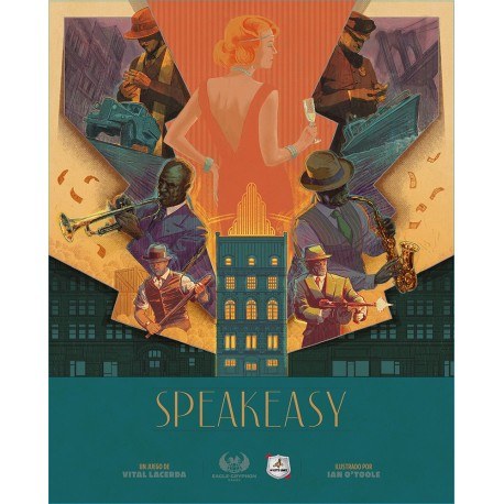 Speakeasy: Los locos años 20 en la Ley Seca y el eurogame donde la policía y la mafia son mecánicas de presión real