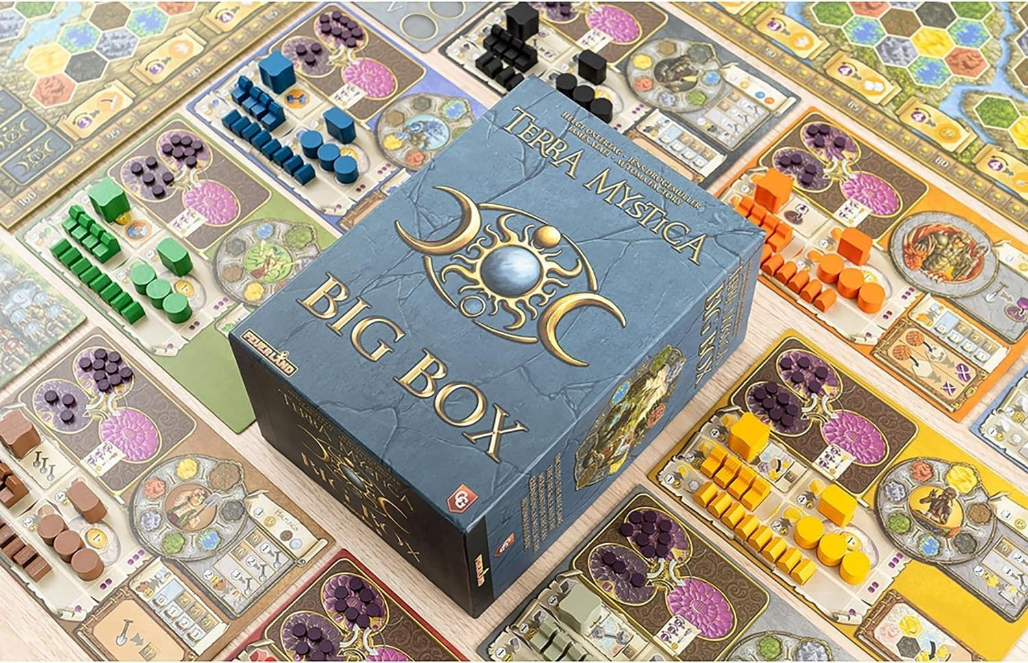 Terra Mystica: catorce facciones sobre el mismo tablero y la asimetría más honesta del eurogame de peso extremo