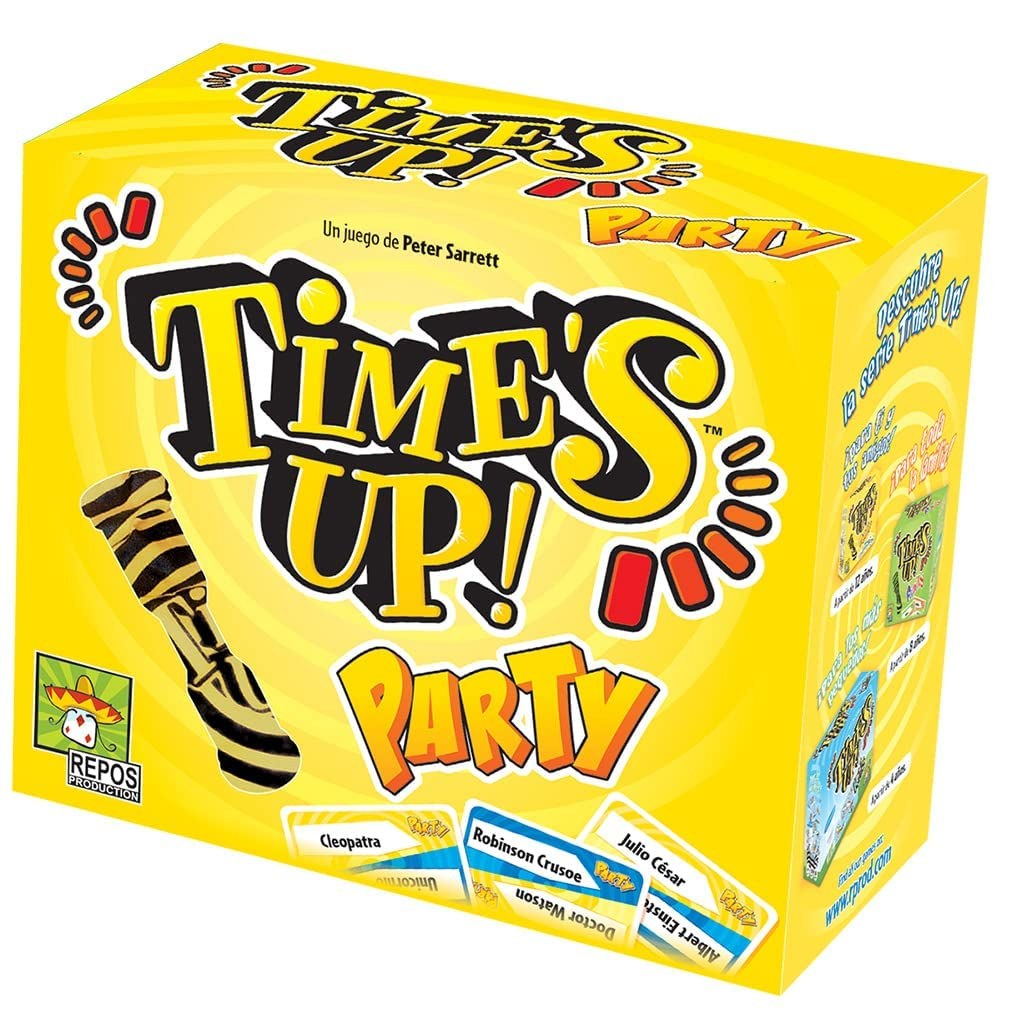 Time's Up! Party: tres rondas con las mismas cartas, restricciones que se aprietan y el party game de equipos más bien diseñado del mercado